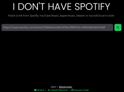 idonthavespotify Screenshot 1