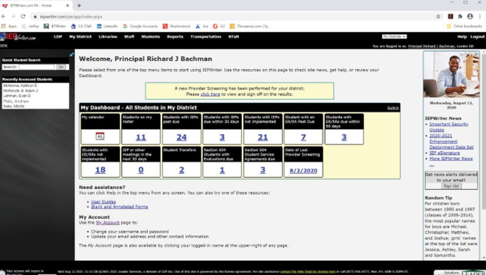 IEPWriter Screenshot 1