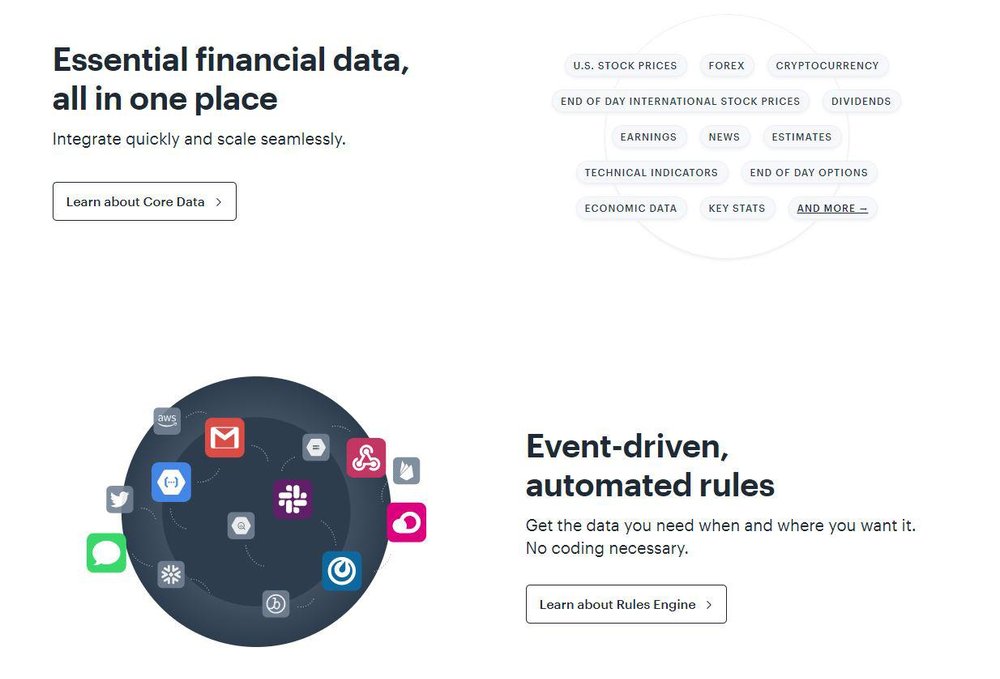 IEX Cloud Screenshot 1
