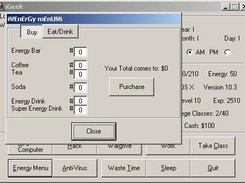 Energy Menu - Windows