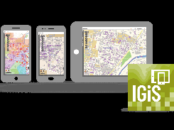 Capture, Edit, and Display data with IGiS Mobile: IGiS mobile application can capture, edit and display GIS data quickly and accurately from any location using the GPS enabled mobile device. It supports satellite-based augmentation (SBAS) for improved location accuracy while capturing data. It provides flexibility as well as enhanced field productivity through customised form and online/offline access to GIS Server. Users can access various OGC services for seamless Geospatial experience.