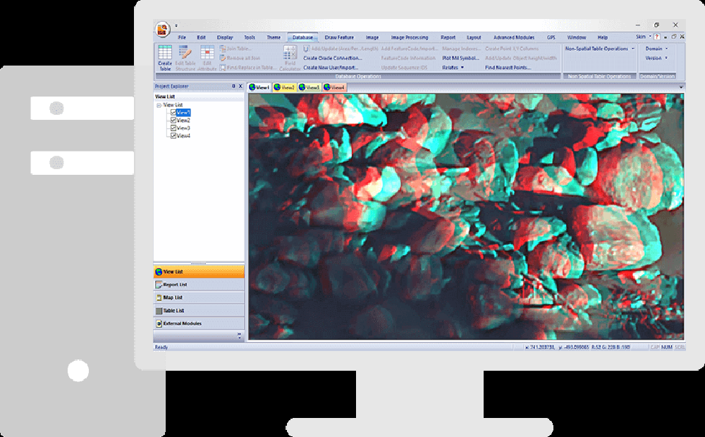 Fully automated geodesy and Photogrammetry tools for image to 3D: Designed for processing stereo imagery captured from various satellites, aircraft and drones with and without camera information. The photogrammetry process uses a camera model and RPC imagery information. A simple automated workflow, highly accurate survey-grade outputs and high-speed parallel processing makes the IGiS Photogrammetry Suite unique.