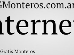 Internet Gratis Monteros Project