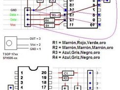 Circuit board design (spanish) for IgorPlug-IR USB device