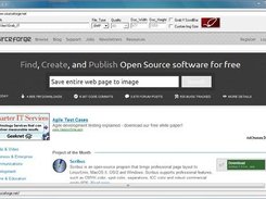 Navigate to web page, press GrabIT