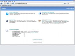 [CONTROL PANEL] - The Control Panel Main Screen