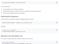 II ElevenLabs UI Screenshot 1