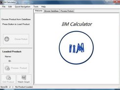 CalCalculator Using IiM Library: IiM Calculator Welcome Page