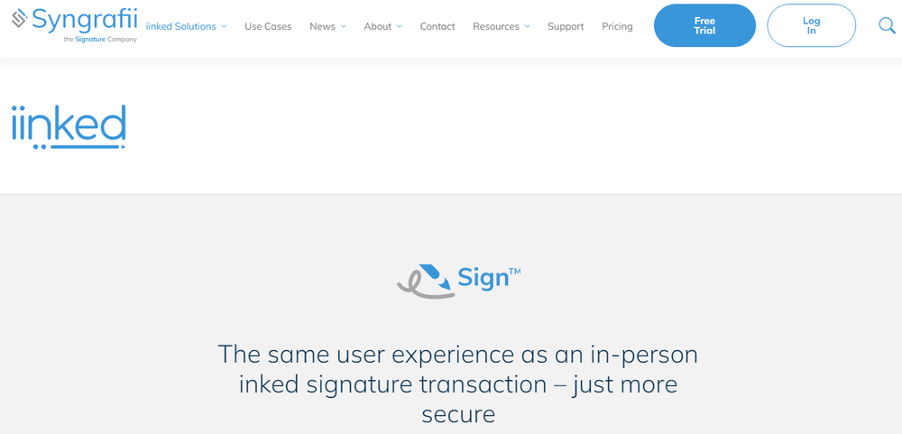 iinked Sign Screenshot 1