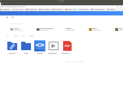 NextCloud instance running on Gateway for easy file sharing option