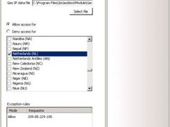 Module GUI inside IIS7 management console