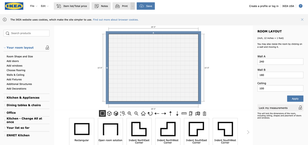 IKEA Home Planner Screenshot 1