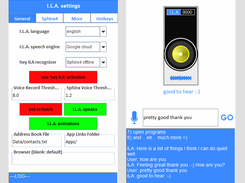Settings and chatting :-)