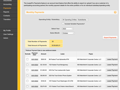 Portfolio Lease Payments