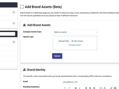 Brand Assets Page