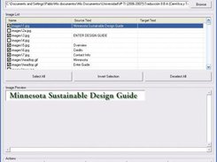 Image Localization Manager Main Window