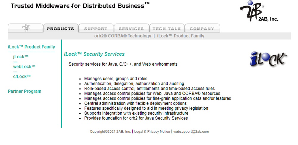 iLock Security Services Screenshot 1