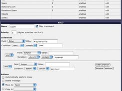 Filter creation/modification screen (from v0.9-20050102)