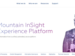 InSight Digital Experience Platform Screenshot 1