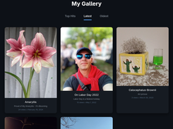 Image Gallery Content Management System Screenshot 4