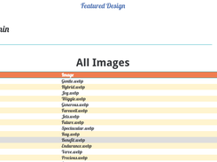 Image Gallery Content Management System Screenshot 5