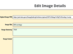 Image Gallery Content Management System Screenshot 6