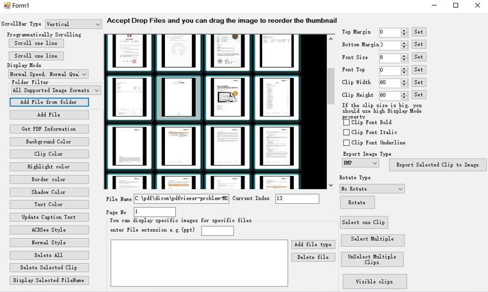 Image Thumbnail CP SDK ActiveX x64 Screenshot 1