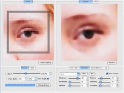 Zoom in: orig. left, calculated preview right