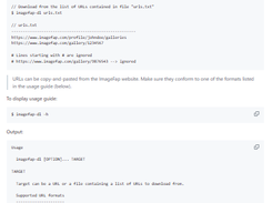 imagefap-dl Screenshot 1