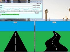 It can be expanded with any warping method, simple...