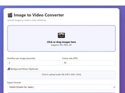Images to video Simple Screenshot 1