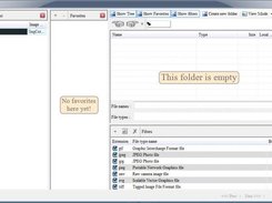 Import file wizard first screen