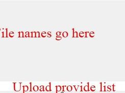 import files wizard second page mockup