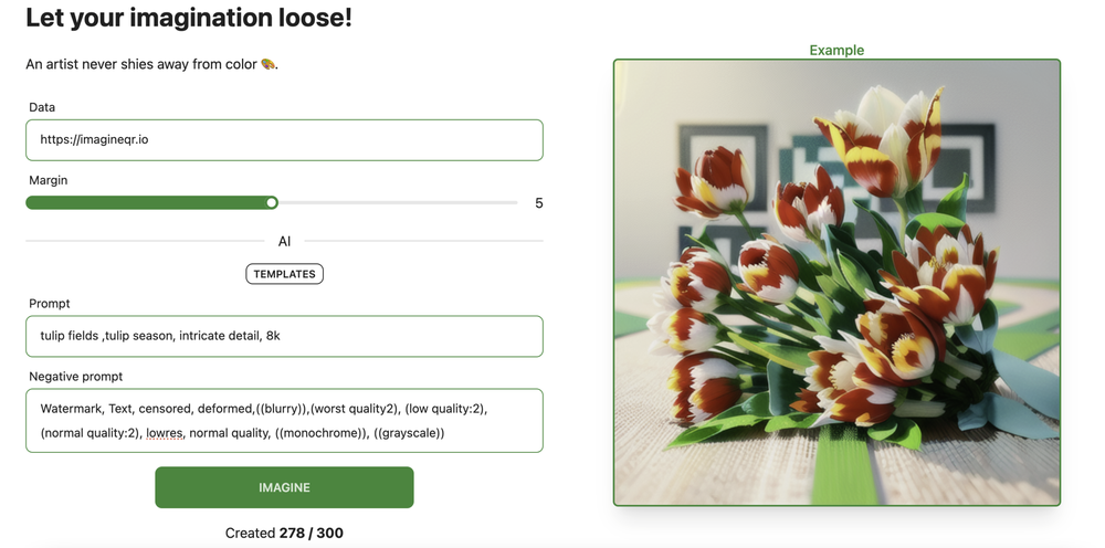 ImagineQr Screenshot 1