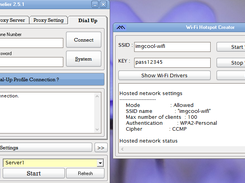 Dial Up + Wi-Fi Hotspot Creator