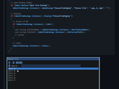 ImGuiFileDialog Screenshot 1
