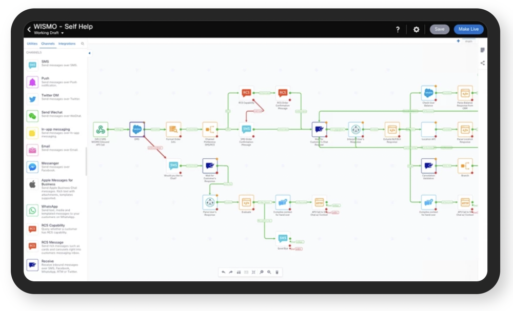 Webex Connect Screenshot 1