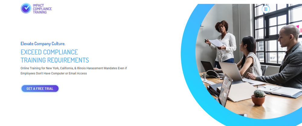 Impact Compliance Training Screenshot 1
