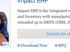 Impact ERP Screenshot 1