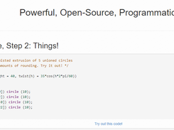 ImplicitCAD Screenshot 1