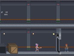 turret, enemy and boxes