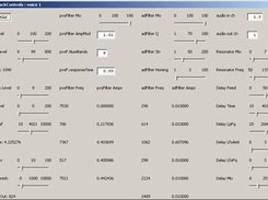 the feedback instrument controls