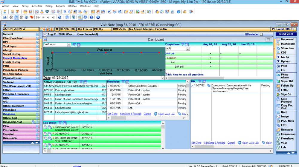 1st Providers Choice Occupational Therapy EMR Screenshot 1