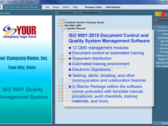 IMSXpress ISO 9001 Screenshot 1