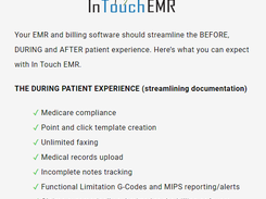 In Touch EMR Screenshot 1