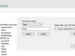 CSV relational table 