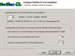 Boot menu options