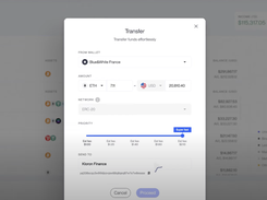 Transfer assets with security and speed.