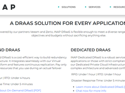 INAP DRaaS Screenshot 1