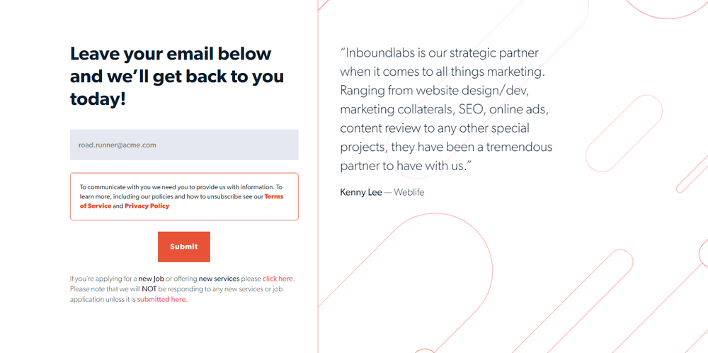 InboundLabs Screenshot 1